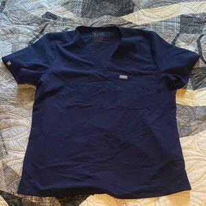 Figs Navy Women’s Catarina Scrub Top